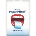 Feuilles  manger - papermints - original - sans sucre - 24 feuilles - menthe fracheur