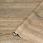 Papier adh�sif effet bois - papier adh�sif meuble effet bois ch�ne brillantfilm vinyle d�coratif pour ...