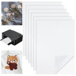 Papier � broder soluble eau a4 6 feuilles stabilisateur lavable broderie manuel / machine motifs accessoire ...
