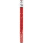 Papier cadeaux - rouge toil - 50 cm x 5 m - couleur rouge - idal pour nol - emballage lgant