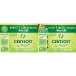 Papier calque et dessin - canson - a3 - 160 g / m2 - 100% recycl - lgrement grain