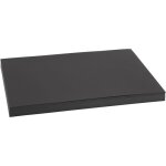Papier cartonn� a3 - noir - 200 g - lot de 100 feuilles - haute qualit� - mixte