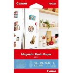 Papier dimpression canon papier photo magn�tique mg - 101 a6 - 5 feuilles - 670g / m�