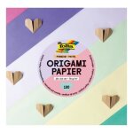 Papier origami - folia - pastel - 100 feuilles - 70 g / m� - 10 couleurs disponibles
