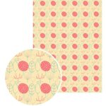 Papier patch - graine cr�ative - for�t - tons pastel - forme arbre - 1 pi�ce