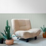 Papier peint - as creation - dado - effet lambris - vinyle - vert sauge - 5 m x 106 cm