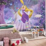 Papier peint - disney - raiponce - 368x254 cm - colle incluse - motif enfant Papier peint - disney - raiponce - 368x254 cm - colle incluse - motif enfant