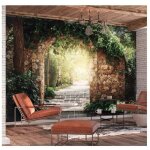 Papier peint intiss 3d effet 350x256 cm dcoration murale xxl poster tableaux muraux tapisserie photo ...