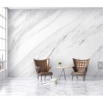 Papier peint intiss tapisserie murales panoramique 3d brique gris blanc marbre papier peint photo murale ...