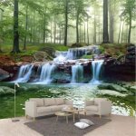 Papier peint panoramique 3d tapisserie intiss murales poster photo dcoration murale 350x256cm grand ...