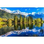 Papier peint photo intiss� - (204008) - r�flexion du paysage de montagne - 300x223cm - 6 l�s - mural ...