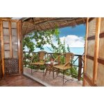 Papier peint photo intissé - (225106) - balcon exotique pour le petit déjeuner - 500x280 cm - 10 lés ... Papier peint photo intissé - (225106) - balcon exotique pour le petit déjeuner - 500x280 cm - 10 lés ...