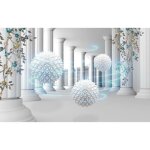 Papier peint photo intiss� - 3d abstrait - (x2107) - 300x210cm cm - 6 l�s - mural poster g�ant xxl - ...