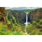 Papier peint photo intiss� - cascade - (185388) - 350x260cm - 7 l�s - mural poster g�ant xxl - panorama ...