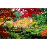 Papier peint photo murale intiss� (017) jardin japonais - 300x223cm - tapisserie fond d?�cran affiche ...