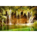 Papier peint photo murale intiss� (464) cascade - 300x223cm - tapisserie d?�cran affiche poster geant ...