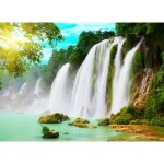 Papier peint photo murale intiss� (486) cascade - 300x223cm - tapisserie d?�cran affiche poster geant ...