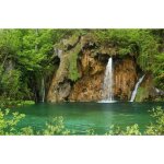 Papier peint photo murale intiss (5887) cascade - 400x260cm - tapisserie fond d?cran affiche poster ...