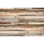 Papier peint photo murale intiss (66lj) conception bois - 300x223cm - tapisserie fond d?cran affiche ...