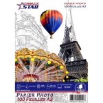 Papier photo a3 etiquettestar 230g - 100 feuilles premium haute brillance - type papier:brillant Papier photo a3 etiquettestar 230g - 100 feuilles premium haute brillance - type papier:brillant