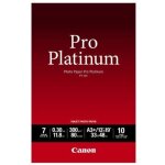 Papier photo canon pt - 101 pro platinum 300g a3 + - 10 feuilles Papier photo canon pt - 101 pro platinum 300g a3 + - 10 feuilles