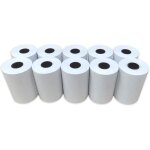 Papier rouleaux carte bleue tpe cb thermique - 57x40x12 mm - lot de 10 Papier rouleaux carte bleue tpe cb thermique - 57x40x12 mm - lot de 10