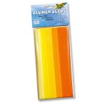 Papier de soie 10 feuilles dgrad de jaunes