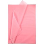 Papier de soie - diffrents coloris - 50 x 70 cm - 10 feuilles - rose - mixte
