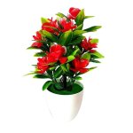 Papillon artificiel orchide fleurs en pot plantes ornements de table dcoration de la maison d461