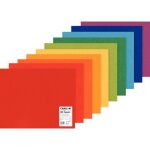 Papier � dessin mi - teintes - canson - 50 x 65 cm 160 g - 10 feuilles - 1 face grain�e / 1 face lisse ...