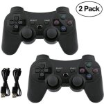 Paquet de 2 manette ps3 sans fil manette ps3 pour playstation 3 bluetooth compatible avec télécommande ... Paquet de 2 manette ps3 sans fil manette ps3 pour playstation 3 bluetooth compatible avec télécommande ...