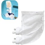 (paquet de 2) sac de nettoyeur de piscine pour 280 480 nettoyeur de piscine sacs de rechange � fermeture ...