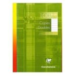 Paquet de copies doubles non perfores blanches clairefontaine petits carreaux a4 90 gr