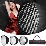 Para120gb 120cm (47 profonde hexadcagone parabolique para en nid d?abeille grille softbox bowens