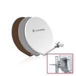 Parabole fibre - cahors television - smc cp 65 cm - blanche - monture composite - 65 cm Parabole fibre - cahors television - smc cp 65 cm - blanche - monture composite - 65 cm