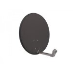 Parabole satellite - acier - 80 cm - anthracite - gain 37 - 38 db - température - 40° à + 60° Parabole satellite - acier - 80 cm - anthracite - gain 37 - 38 db - température - 40° à + 60°