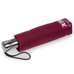 Isotoner parapluie x - tra solide ultra dperlant ouverture / fermeture automatique bordeaux liser fonc ...