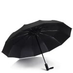 Parapluie automatique protection solaire parapluie pliant pluie ou soleil noir