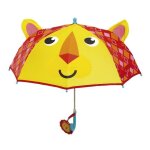 Parapluie - fisher - price - lion jaune / rouge - 80 cm - plastique / polyester - pour enfants
