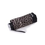 Parapluie mini pliant - isotoner - girafe - ultra dperlant - ouverture manuelle - femme