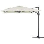 Parasol jardin d�port� alu sun 4 3 x 4 m - ecru