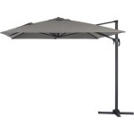 Parasol dport sun 4 - 3 x 4 m - gris