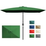 Parasol de jardin ext�rieurgrand parasol d�port� rectangulaire terrasse reposeparasol de balcon famille ...