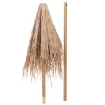 Parasol paille naturel 150x150x270cm