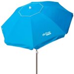 Parasol de plage - aktive - 200 cm - protection uv50 - structure en aluminium - pliable