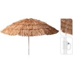 Parasol de plage effet raphia � 160 cm