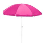 Parasol de plage turquoise / rose / bleu 140cm