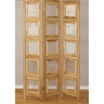 Paravent - décoshop26 - 3 panneaux - bois paulownia - 15 porte - photos - design contemporain Paravent - décoshop26 - 3 panneaux - bois paulownia - 15 porte - photos - design contemporain