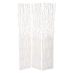 Paravent déco claustra 180cm blanc Paravent déco claustra 180cm blanc