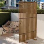 Paravent ext�rieur ajour� claustra d�coratif ext�rieur 80 x 150 cm effet bois